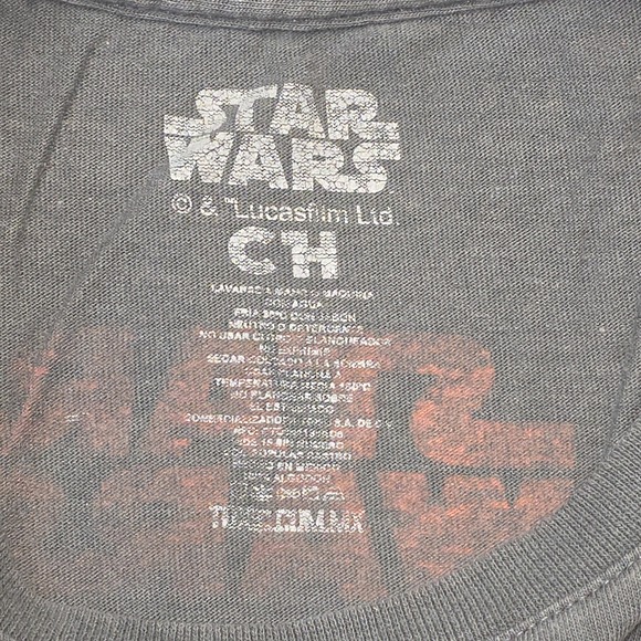 Star Wars BB-8 Graphic T-Shirt Kids Gray Short Sleeve Top - Picture 6 of 7